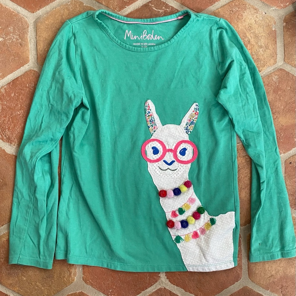 Mini Boden Lama Long Sleeve